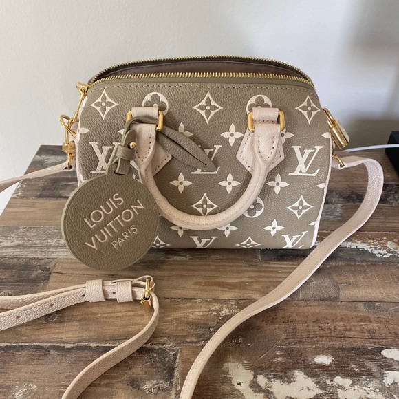 Louis Vuitton Empreinte Speedy 20 Bandouliere Kaki - Picture 2 of 10